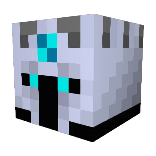 NoStringBow Minecraft avatar head, 3D render