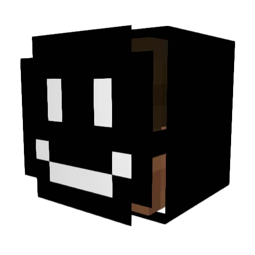 NoT_St3VeN Minecraft avatar head, 3D render