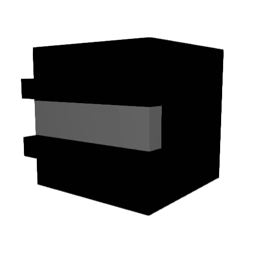 NoWhiteGuilt Minecraft avatar head, 3D render