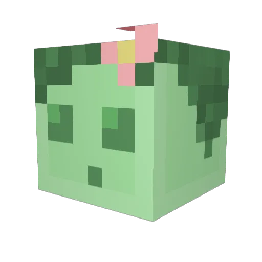 NoYounger Minecraft avatar head, 3D render