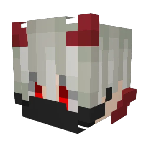 NoYu03 Minecraft avatar head, 3D render