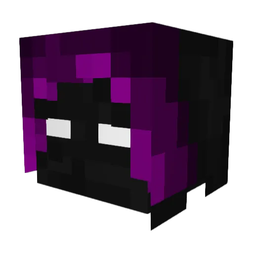 NoZy1 Minecraft avatar head, 3D render