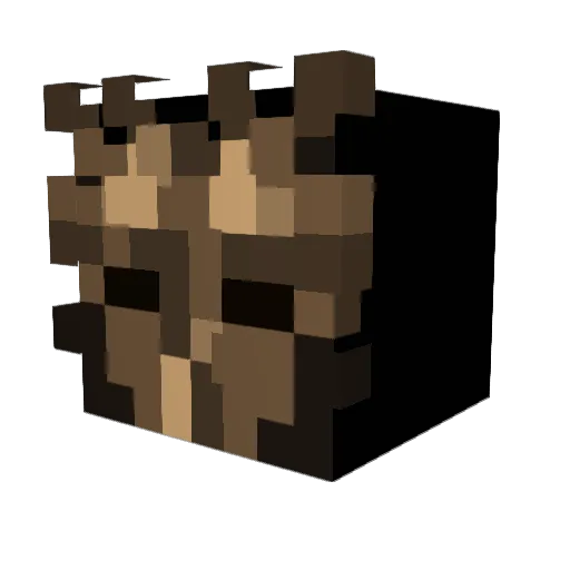 No_Morals_Dex Minecraft avatar head, 3D render