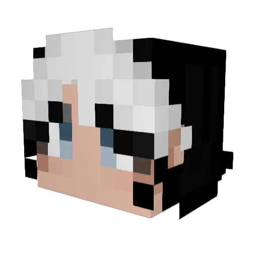 No_Unfortunately Minecraft avatar head, 3D render