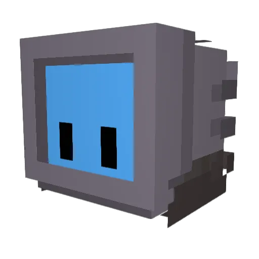 No_X_PantZz Minecraft avatar head, 3D render
