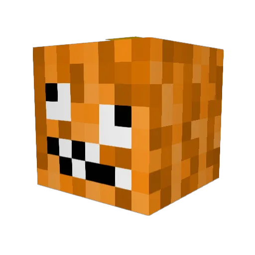 No_uhh Minecraft avatar head, 3D render