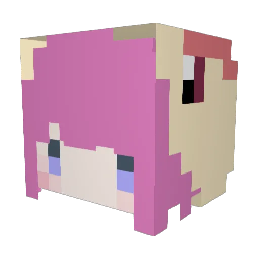 Noa7254541 Minecraft avatar head, 3D render