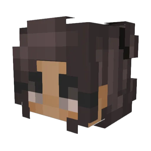 Noa_Dean Minecraft avatar head, 3D render