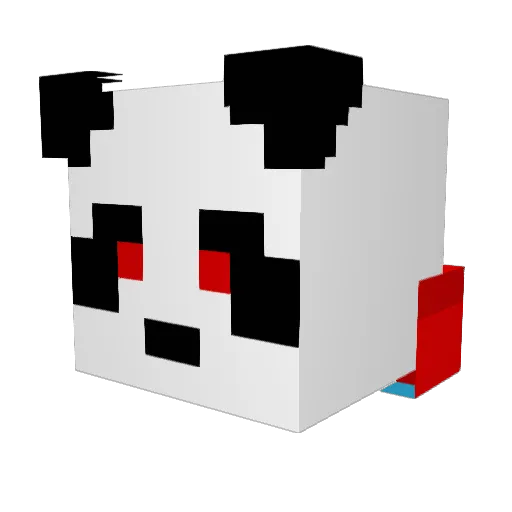 Noah21gh Minecraft avatar head, 3D render