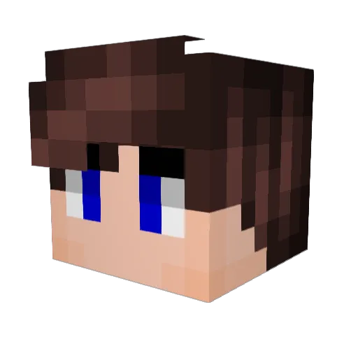 Noah328 Minecraft avatar head, 3D render