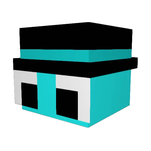 Noah740 Minecraft avatar head, 3D render