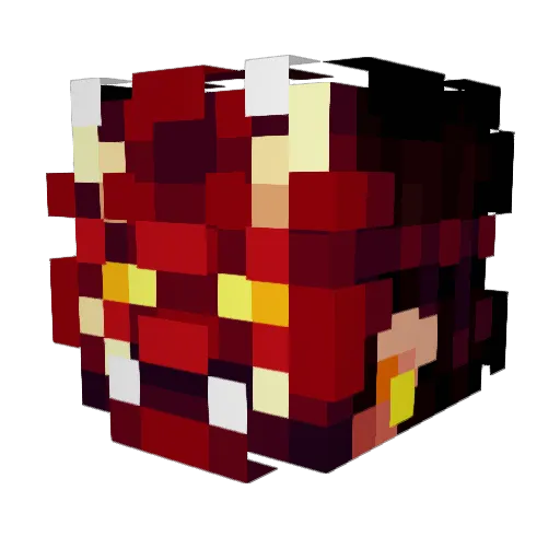 NoahErasmus Minecraft avatar head, 3D render