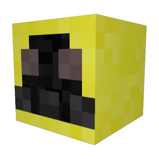 NoahJediE Minecraft avatar head, 3D render