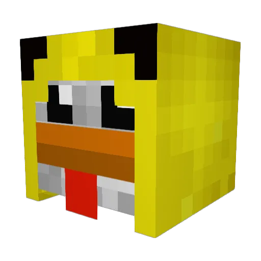 NoahS_PvP Minecraft avatar head, 3D render