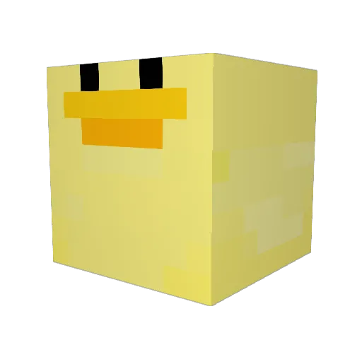 NoahSyd Minecraft avatar head, 3D render
