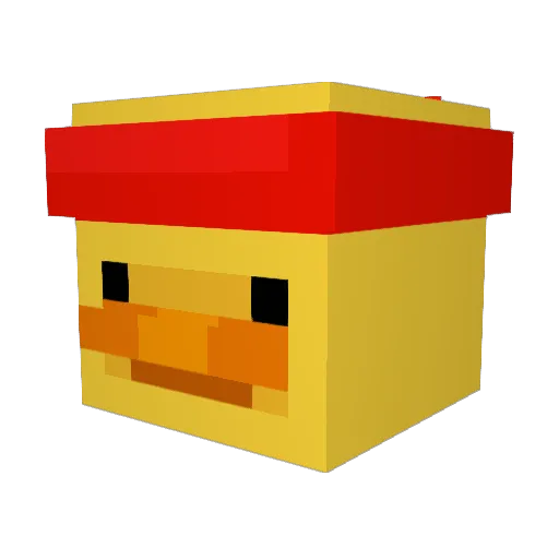 NoahThySelf Minecraft avatar head, 3D render