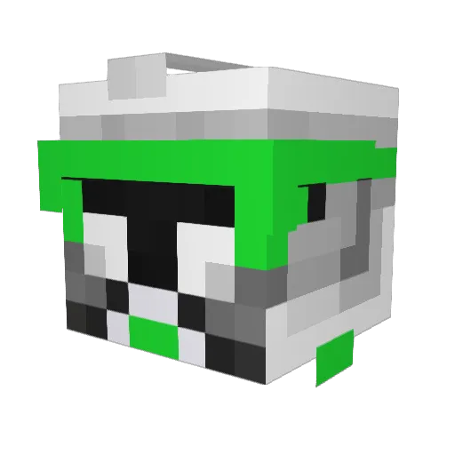 Noah_87 Minecraft avatar head, 3D render