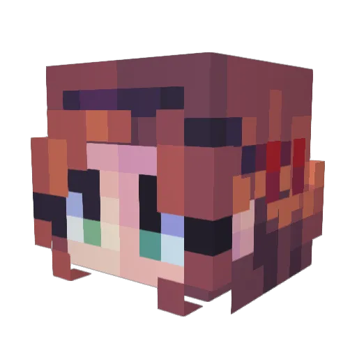 Noah__DB Minecraft avatar head, 3D render