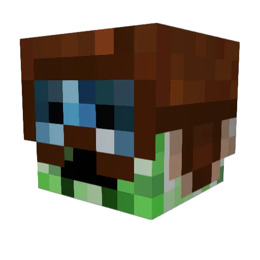 Noahdobecool Minecraft avatar head, 3D render