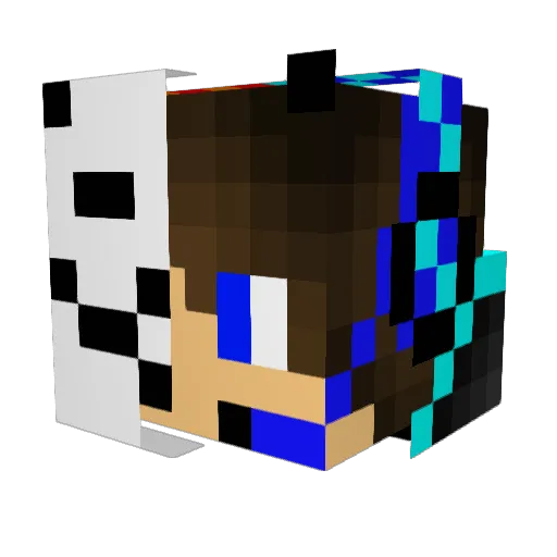 Noahkkkk Minecraft avatar head, 3D render