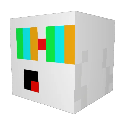 Noahnoob2010 Minecraft avatar head, 3D render