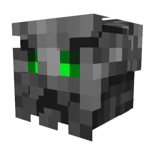 Noahproblem Minecraft avatar head, 3D render