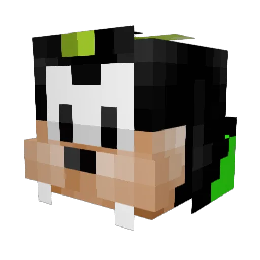 Noahvo2301 Minecraft avatar head, 3D render