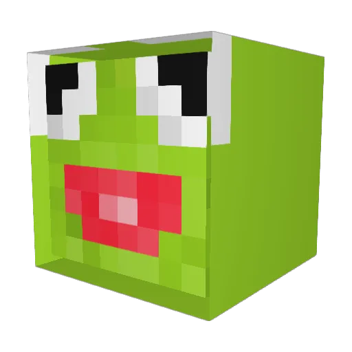 Noahwj_08 Minecraft avatar head, 3D render