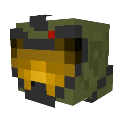 Noaimallday3 Minecraft avatar head, 3D render