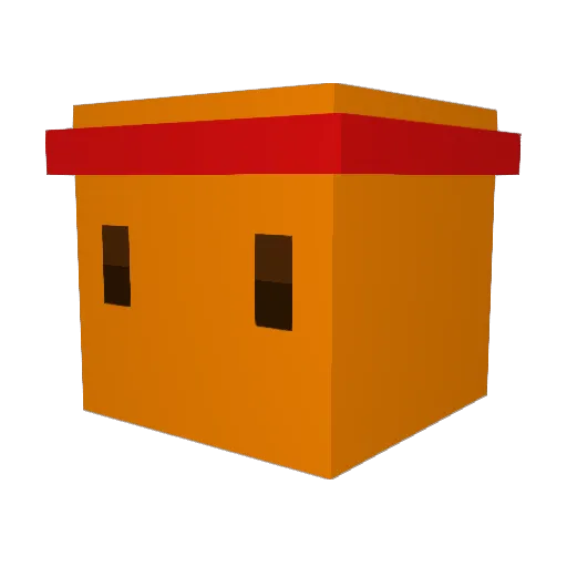 NoalNoal Minecraft avatar head, 3D render