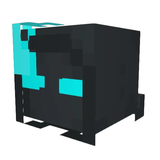 NoamikoT Minecraft avatar head, 3D render