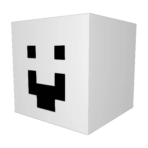NobMcBob Minecraft avatar head, 3D render