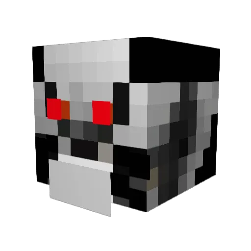 Nobby500 Minecraft avatar head, 3D render