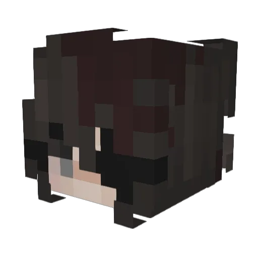 NobilisKiami Minecraft avatar head, 3D render