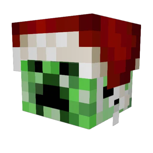 Noble10 Minecraft avatar head, 3D render