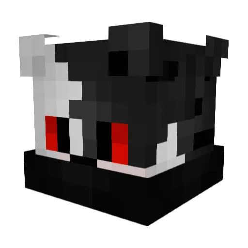 NobleDeer Minecraft avatar head, 3D render