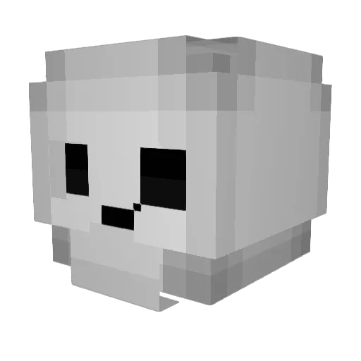 NobleShinobi32 Minecraft avatar head, 3D render