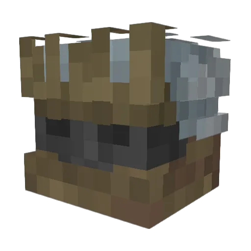 NobleTheBA Minecraft avatar head, 3D render