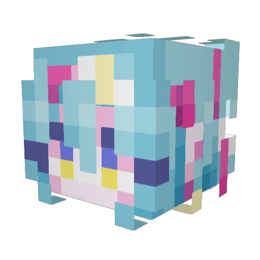 NobleWinter Minecraft avatar head, 3D render