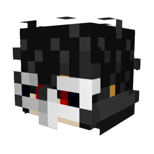 Noble_Jedi Minecraft avatar head, 3D render