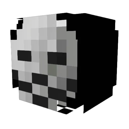 Nobleman675 Minecraft avatar head, 3D render
