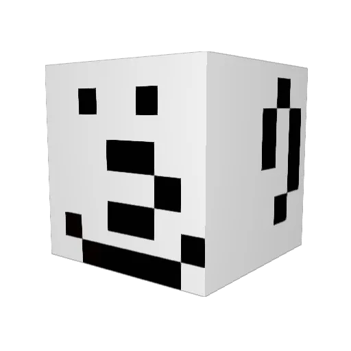 NobuhiroHarukaze Minecraft avatar head, 3D render