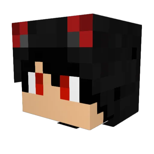 Nochuyk1n Minecraft avatar head, 3D render