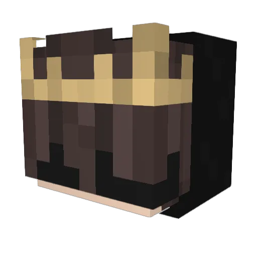 NockMitDerGlock Minecraft avatar head, 3D render