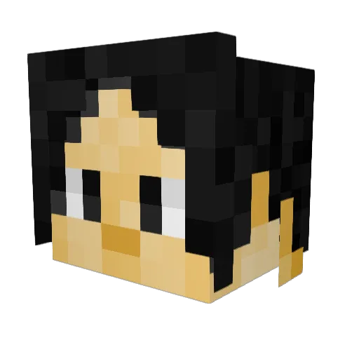 Nocry32 Minecraft avatar head, 3D render