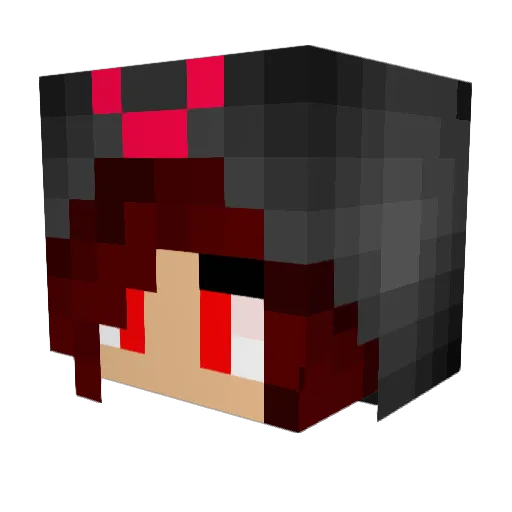 Noctalia82 Minecraft avatar head, 3D render