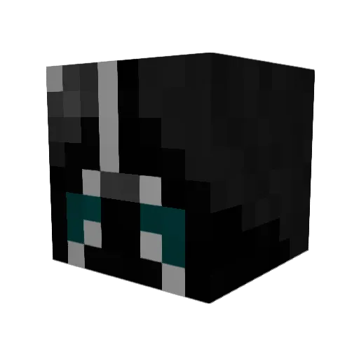 Noctis_IT Minecraft avatar head, 3D render