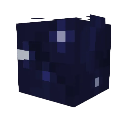 Nocturea Minecraft avatar head, 3D render