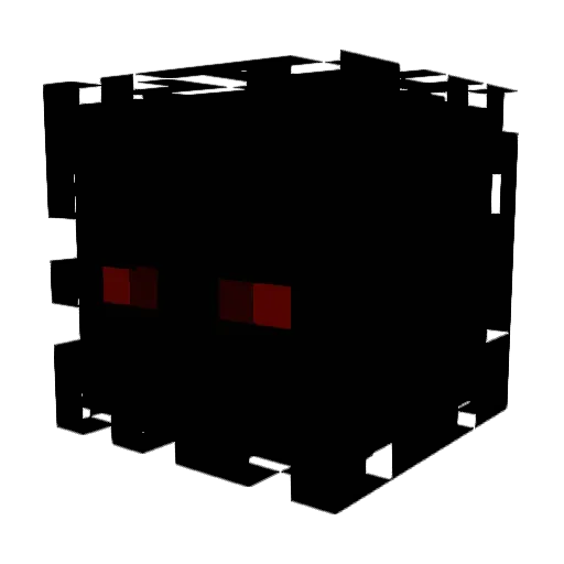 Nocturn3Reap3r Minecraft avatar head, 3D render