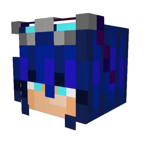 Nod_Qc Minecraft avatar head, 3D render